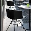 la palma - Brio Fix 72 - Table de bistrot piètement noir