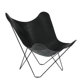 cuero - Pampa Mariposa Butterfly Chair