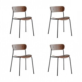 &Tradition - Set de 4 chaises Pavilion AV1