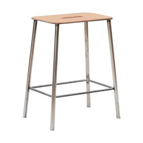 Frama - Adam Stool H 50cm Leather