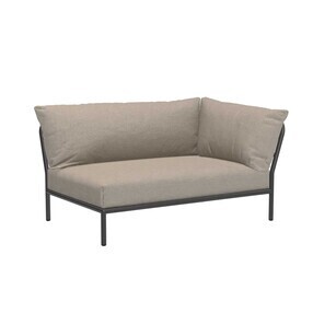 HOUE - Level 2 Gartensofa rechts Gestell dunkelgrau