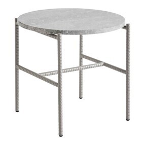 HAY - Rebar Beistelltisch Marmor Ø45cm