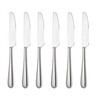 Alessi - Nuovo Milano - Dessert mes 6dlg. - roestvrij staal/glanzend gepolijst/L 19cm