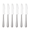 Alessi - Nuovo Milano Dessert Knife Set Of 6 - stainless steel/glossy polished/L 19cm