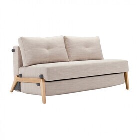 Innovation Living - Cubed 140 Schlafsofa Eiche 148x98cm