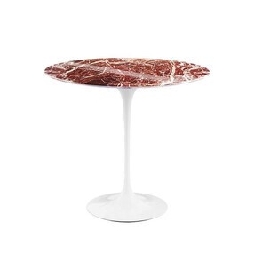Knoll International - Saarinen Beistelltisch Ø 41cm Marmor