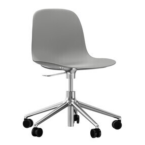 Normann Copenhagen - Form 5W Gaslift draaistoel met zwenkwielen