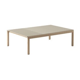 Muuto - Couple salontafel 120x84x35 cm golvend