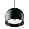 Flos - Wan S - Suspension - noir/câble noir/brillant