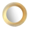 Kartell - Kartell by Laufen All Saints Mirror  - gold/metalic/Ø78cm