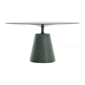 MDF Italia - Rock eettafel Ø 140cm cement
