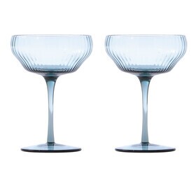 pols potten - Pum Coupe glas set van 2