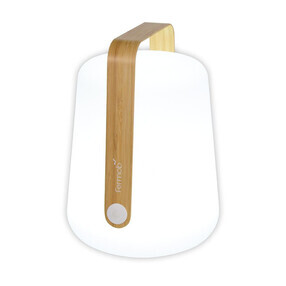 Fermob - Special Edition Balad Bamboo LED Leuchte mit Akku H 25cm