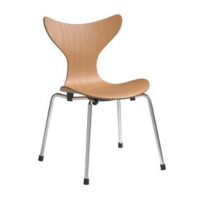 Fritz Hansen - Lily™ Kinderstuhl verchromt