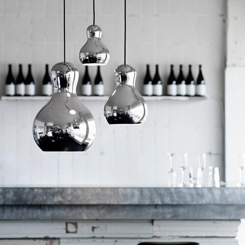 FritzHansenフリッツハンセン　ヤマギワ　CALABASH P2シルバー Fritz Hansen Hansen(フリッツ・ハンセン)「CALABASH P2(カラ