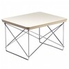 Vitra - Occasional Table LTR - Table d'appoint - blanc/chant chêne/PxHxP 39,2x25x33,5cm/structure chrome