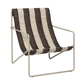 Ferm Living - Desert Loungestuhl Gestell kaschmir