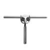 Decor Walther - Quick glaswisser met wandbevestiging - chroom