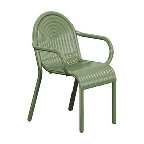 Tom Dixon - Groove Gartenarmlehnstuhl