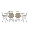 Andersen Furniture - DK10 - Table extensible piètement chromé