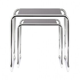 Thonet - B 9 Beistelltisch 2er Set Buche