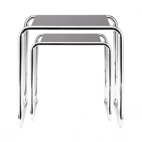 Thonet - B 9 Beistelltisch 2er Set Buche