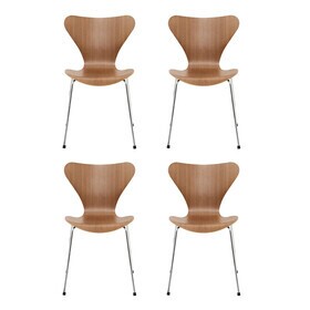 Fritz Hansen - Set de 4 chaises Série 7™ bois naturel