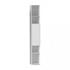 Piure - Nex Pur Rack With Door 30x211.5x36cm - white/wood fibreboard lacquered matt/6 boxes/2 of it with long door above