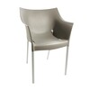 Kartell - Dr. No stoel - middelgrijs/polypropyleen