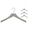 Schönbuch - 0112 Coat Hanger set - stone/hook chrome/4 pieces