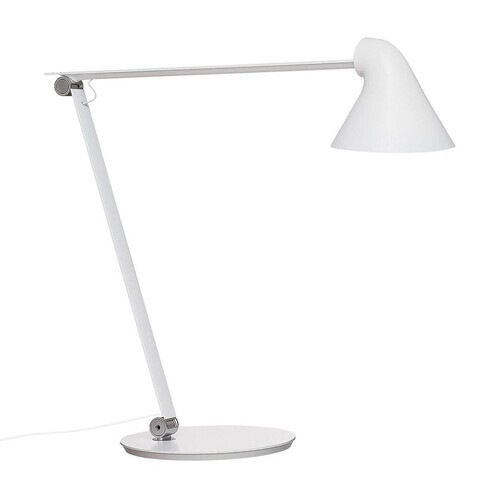 Louis Poulsen - NJP LED Table Lamp - white/matt/2700K/529lm/LxWxH 48x22x48cm