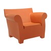 Kartell - Bubble Club - Fauteuil - terracotta/polyethyleen/105x80x77cm