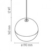 Flos - String Lights LED Pendelleuchte - Strichzeichnung
