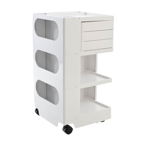 B-Line - Boby 33 Container - white/3 drawers