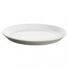Alessi - Tonale - Set de 4 assiettes plates - gris clair/céramique/Ø 26.5cm