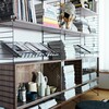 String - String System Magazine Rack Metal 78x30cm