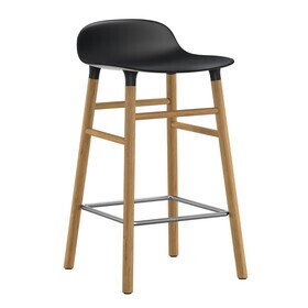 Normann Copenhagen - Form Barhocker Gestell Eiche 65