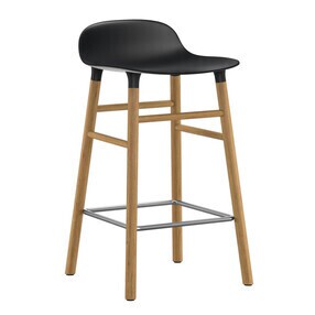 Normann Copenhagen - Form Barhocker Gestell Eiche 65