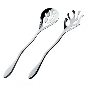 Alessi - Mediterraneo Salad Servers Set of 2