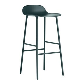 Normann Copenhagen - Form Barhocker Gestell Stahl 75cm