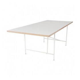 Richard Lampert - Eiermann 1 tafel 160x80cm onderstel midden 110x66x66cm