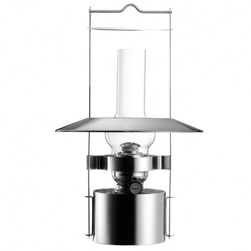 Stelton - Stelton Schiffslampe groß - edelstahl/matt/43x27cm
