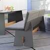 Conmoto - Tension Outdoor Bench With Backrest