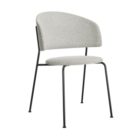OUT Objekte unserer Tage - Wagner Dining Chair Upholstered Frame Black
