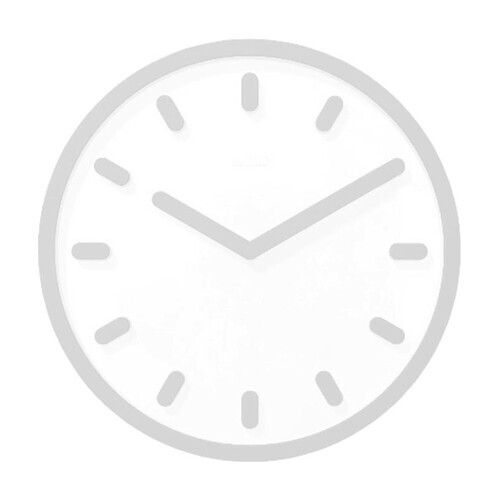 Magis - Tempo - Horloge Murale - blanc/gris