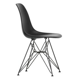 Vitra - Eames Plastic Side Chair DSR RE Black Base