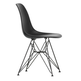 Vitra - Eames Plastic Side Chair DSR RE Black Base