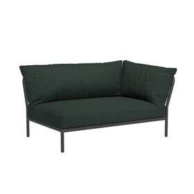 HOUE - Canapé de jardin droite Level 2 structure gris foncé