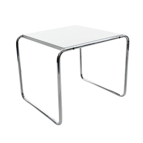 Knoll International - Laccio Coffe Table square - white/laminate/55x48x45cm