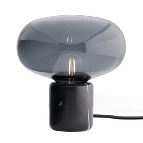 New Works - Lampe de table Karl-Johan marbre